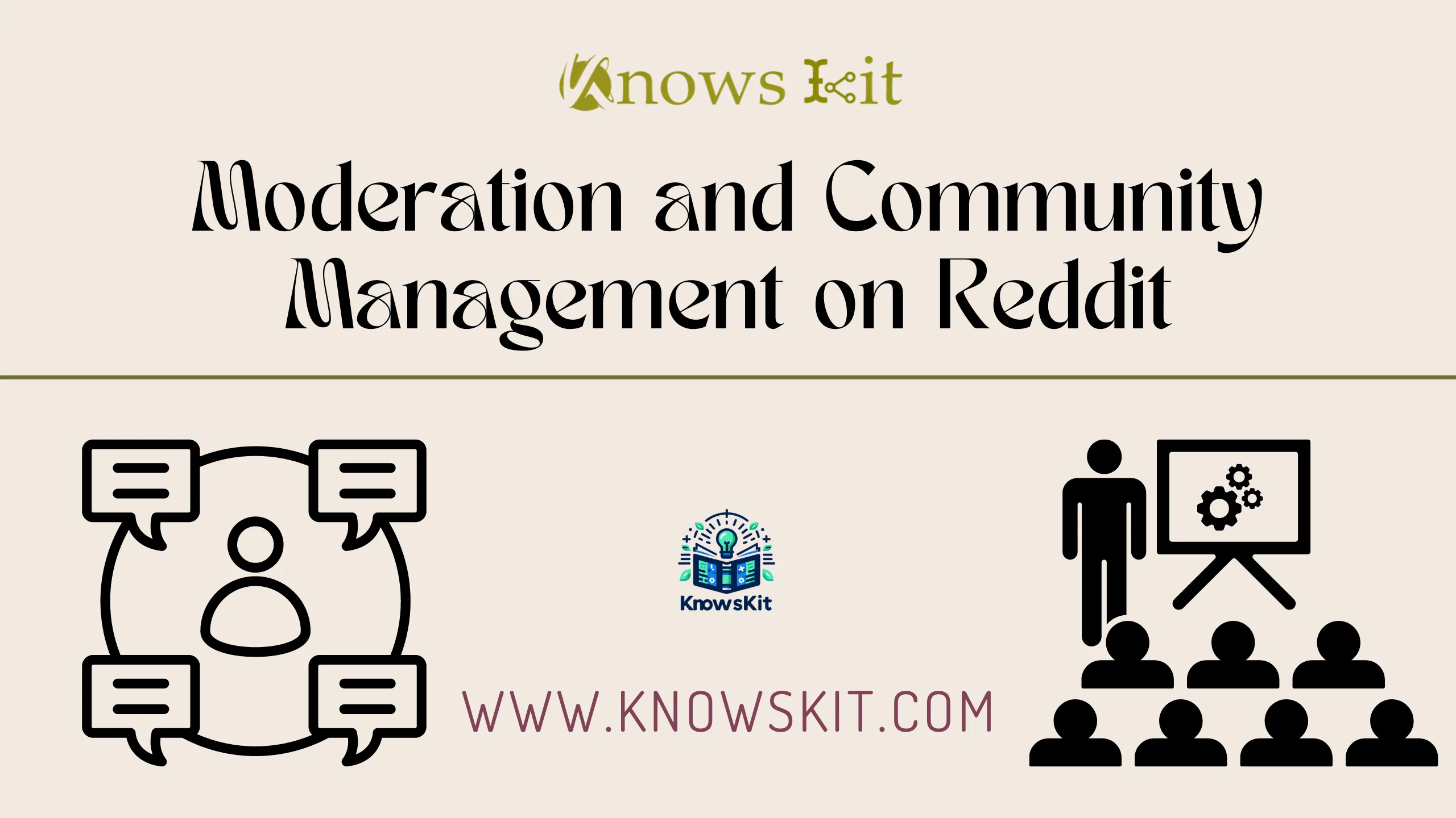 Modération et gestion de la communauté sur Reddit
