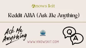 Reddit AMA (Ask Me Anything)