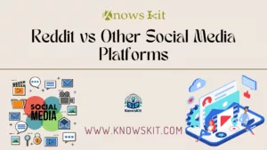 Reddit par rapport aux autres plateformes de médias sociaux