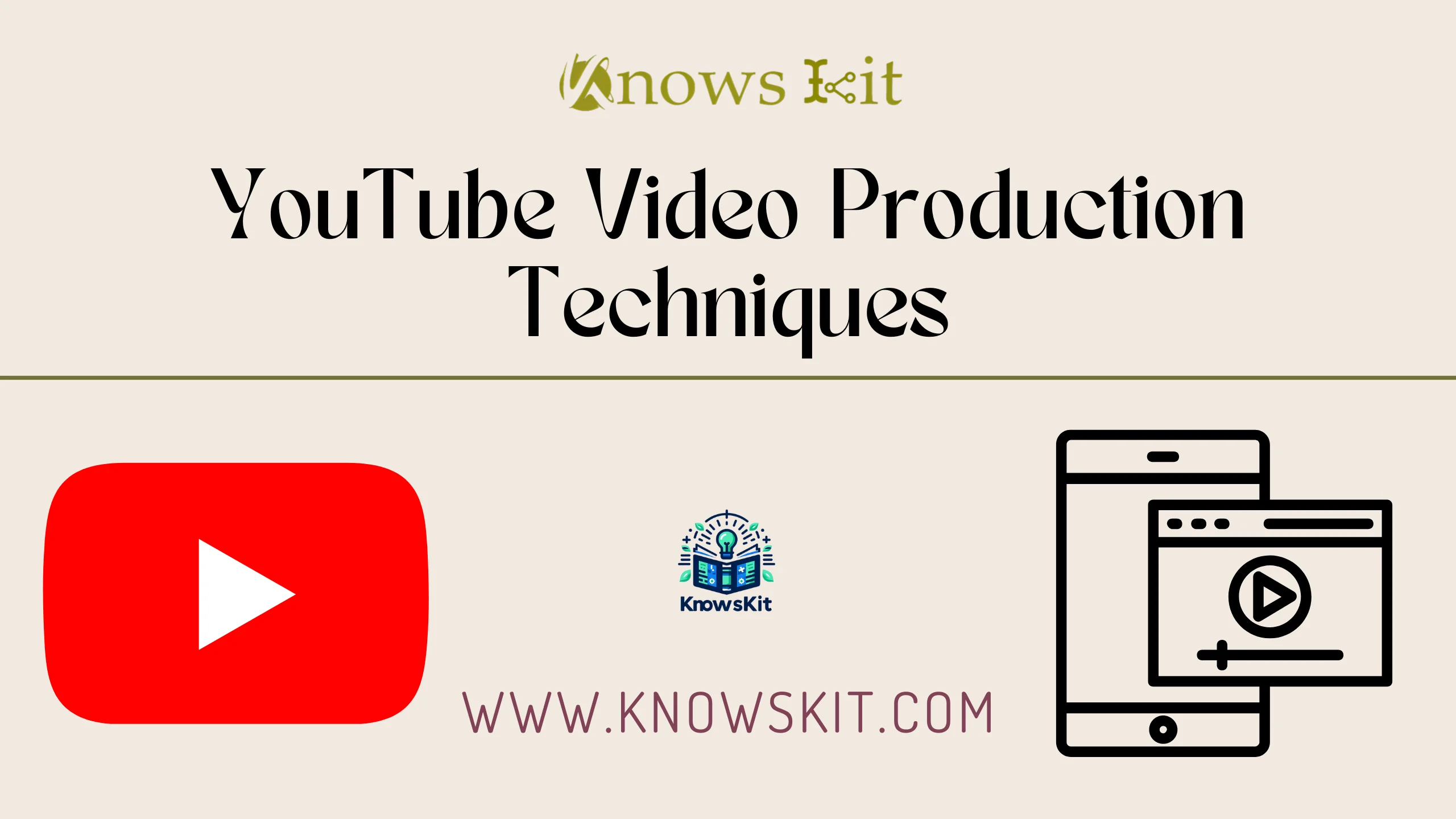 YouTube 视频制作技巧