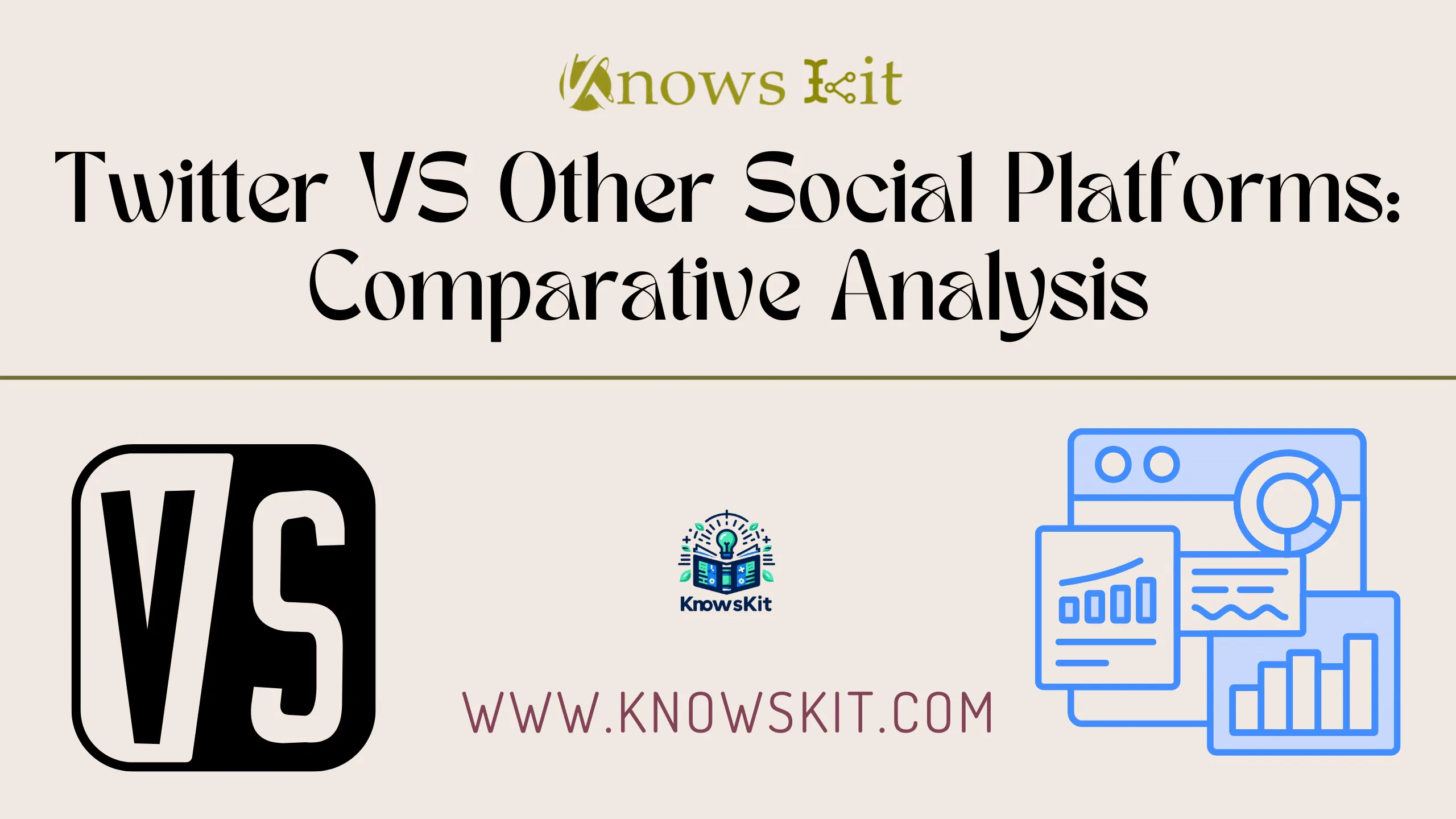 Twitter VS autres plateformes sociales : Analyse comparative