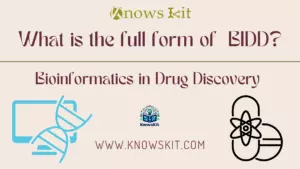 BIDD : Bioinformatique dans la découverte de médicaments
