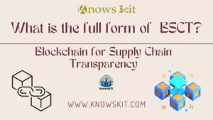 BSCT: блокчейн для прозрачности цепочки поставок