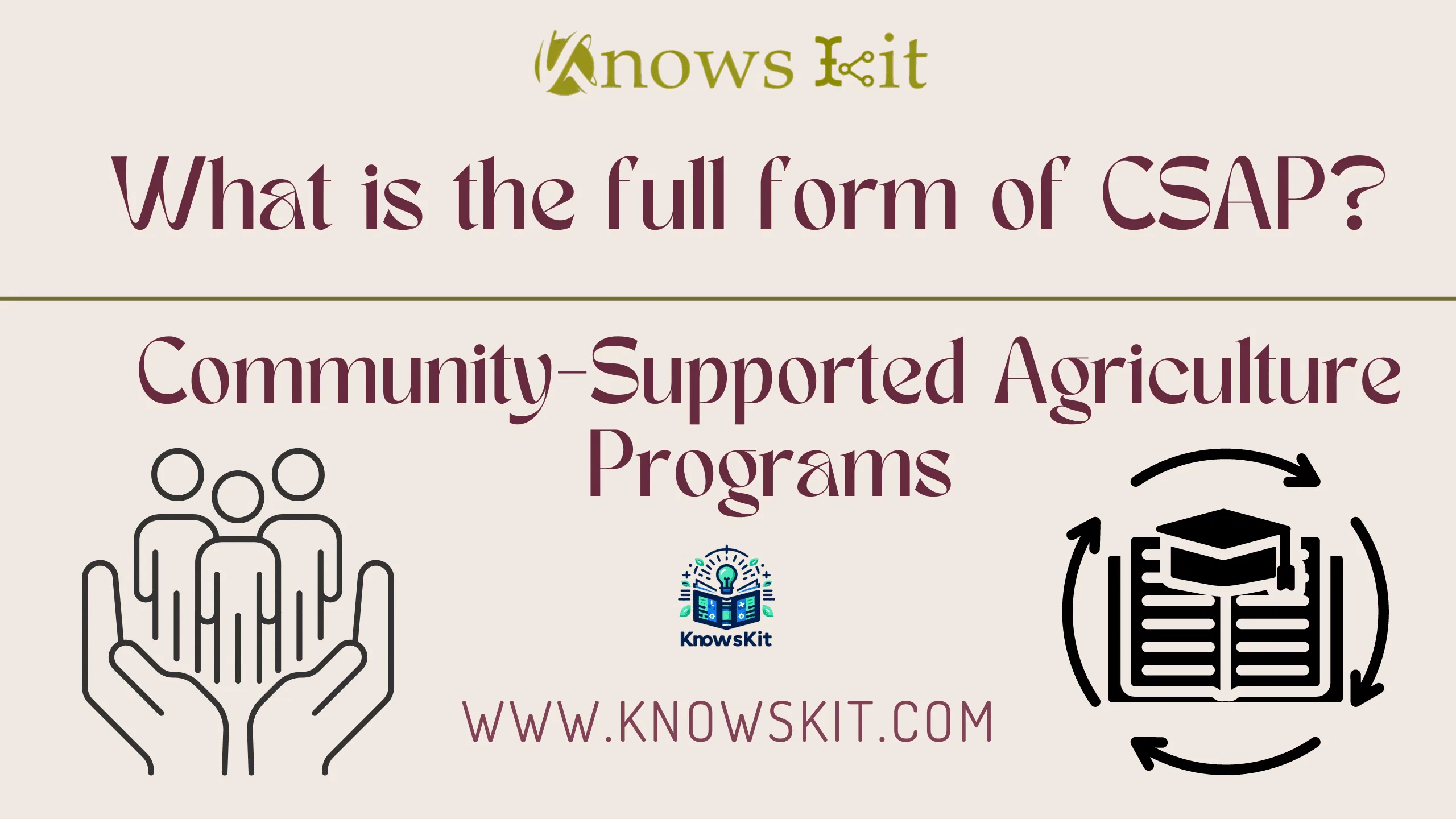 CSAP: Community-Supported Agriculture Programs