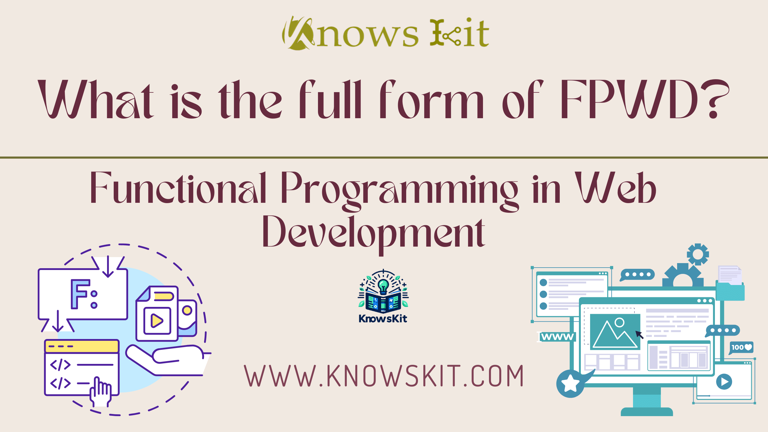 Functional Programming in Web Development: FPWD
