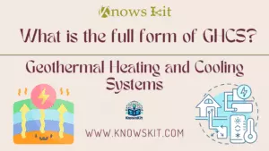 GHCS: Geothermal Heating and Cooling Systems