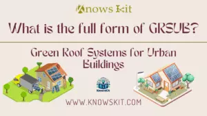 GRSUB： 城市建筑屋顶绿化系统