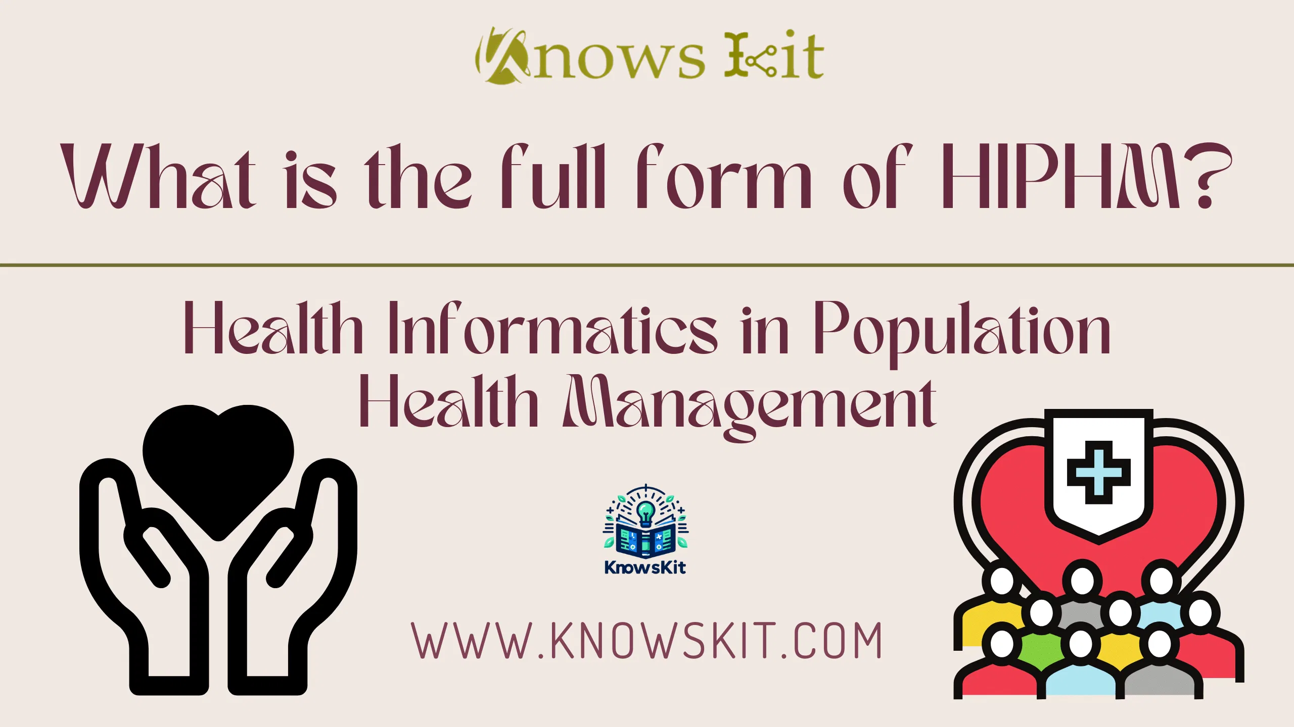 HIPHM : Informatique de santé dans la gestion de la santé des populations