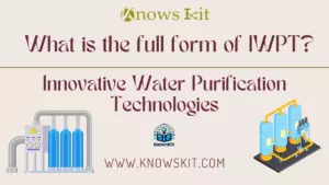 IWPT : Technologies innovantes de purification de l'eau
