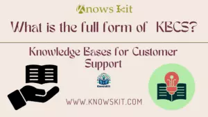 KBCS ：客户支持知识库