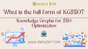 KGSEO：搜索引擎优化知识图谱