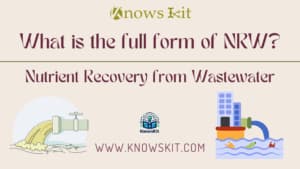 NRW : Nutrient Recovery from Wastewater (Récupération des éléments nutritifs des eaux usées)
