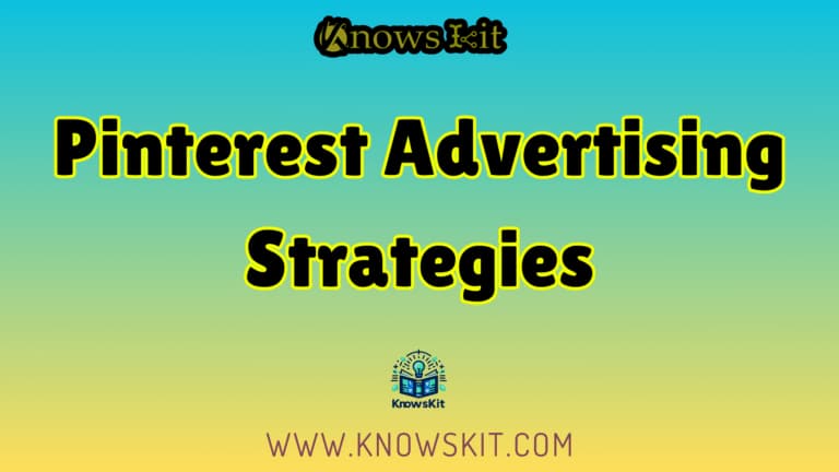 Stratégies publicitaires sur Pinterest