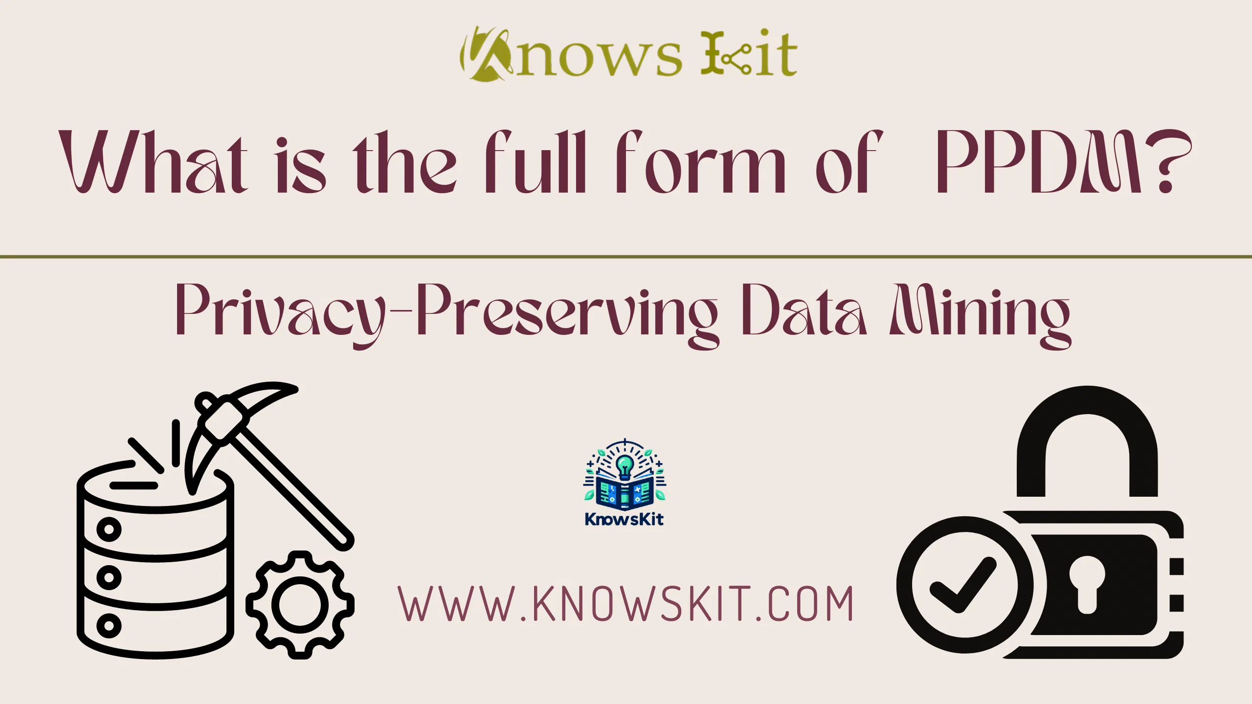 PPDM : Privacy-Preserving Data Mining