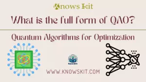QAO : Algorithmes quantiques pour l'optimisation
