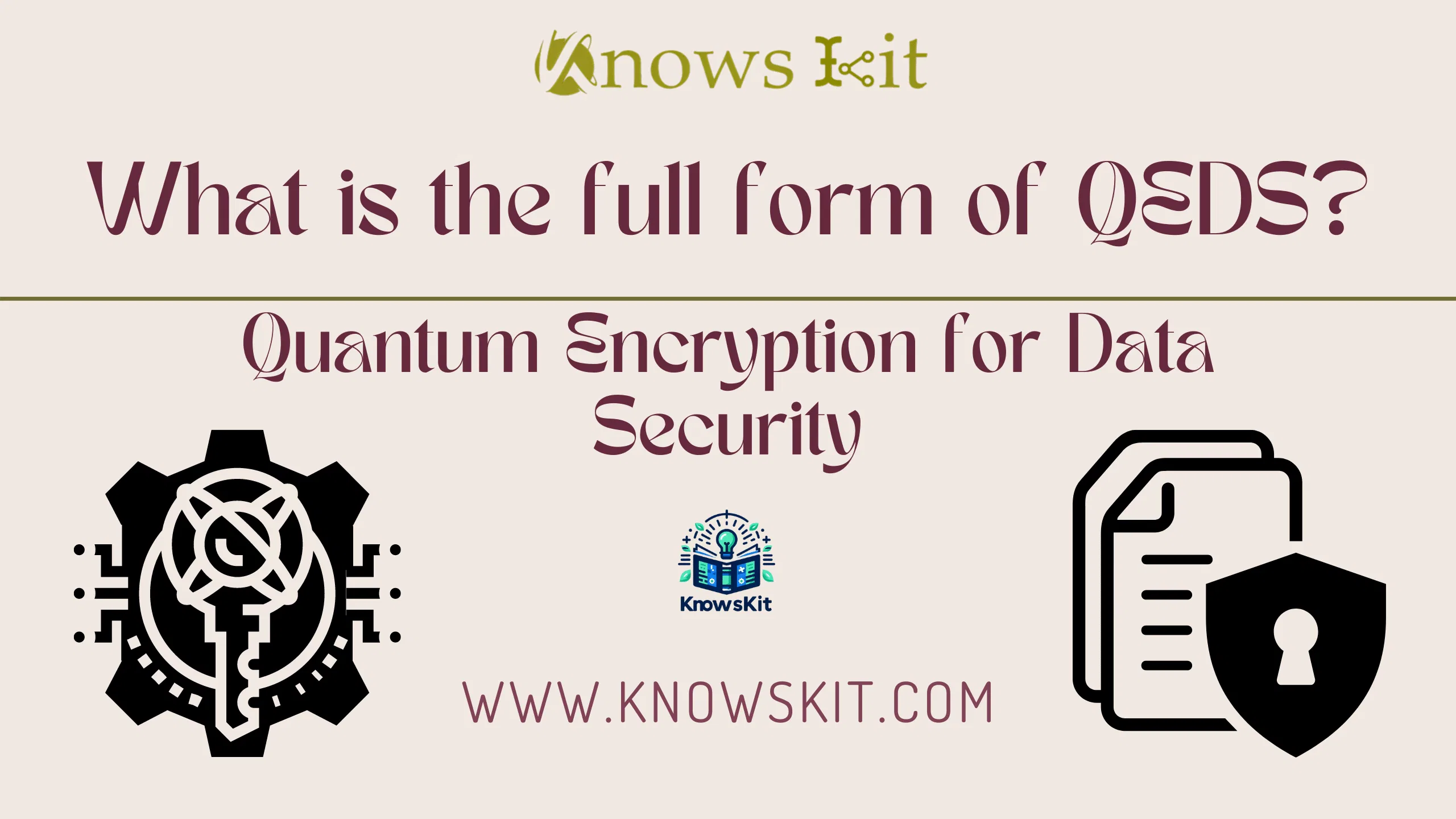 QEDS: Quantum Encryption for Data Security