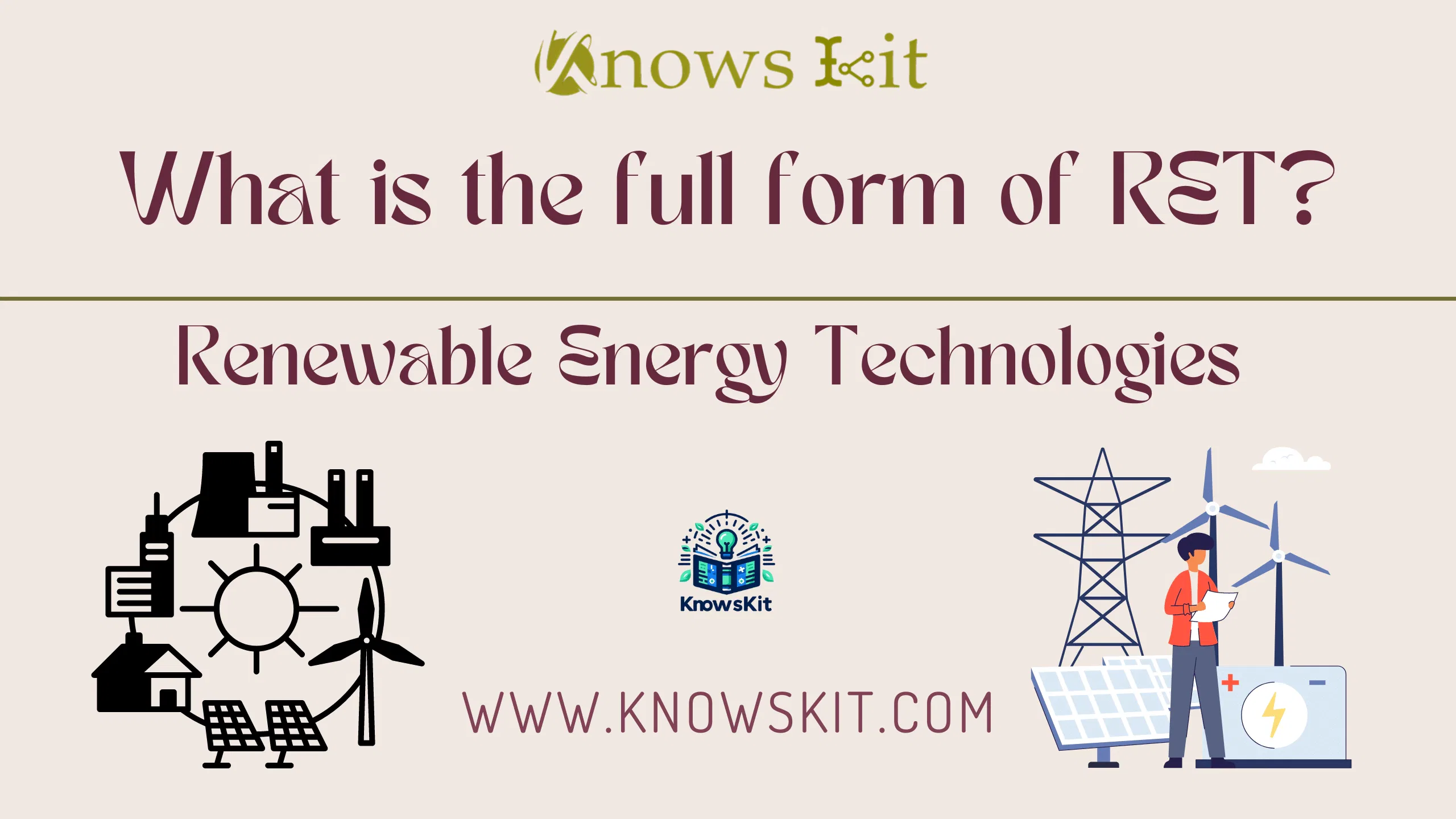 RET : Renewable Energy Technologies.