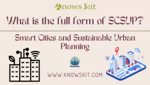 SCSUP： 智能城市和可持续城市规划