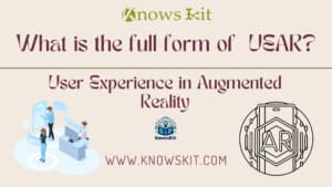 UEAR : User Experience in Augmented Reality