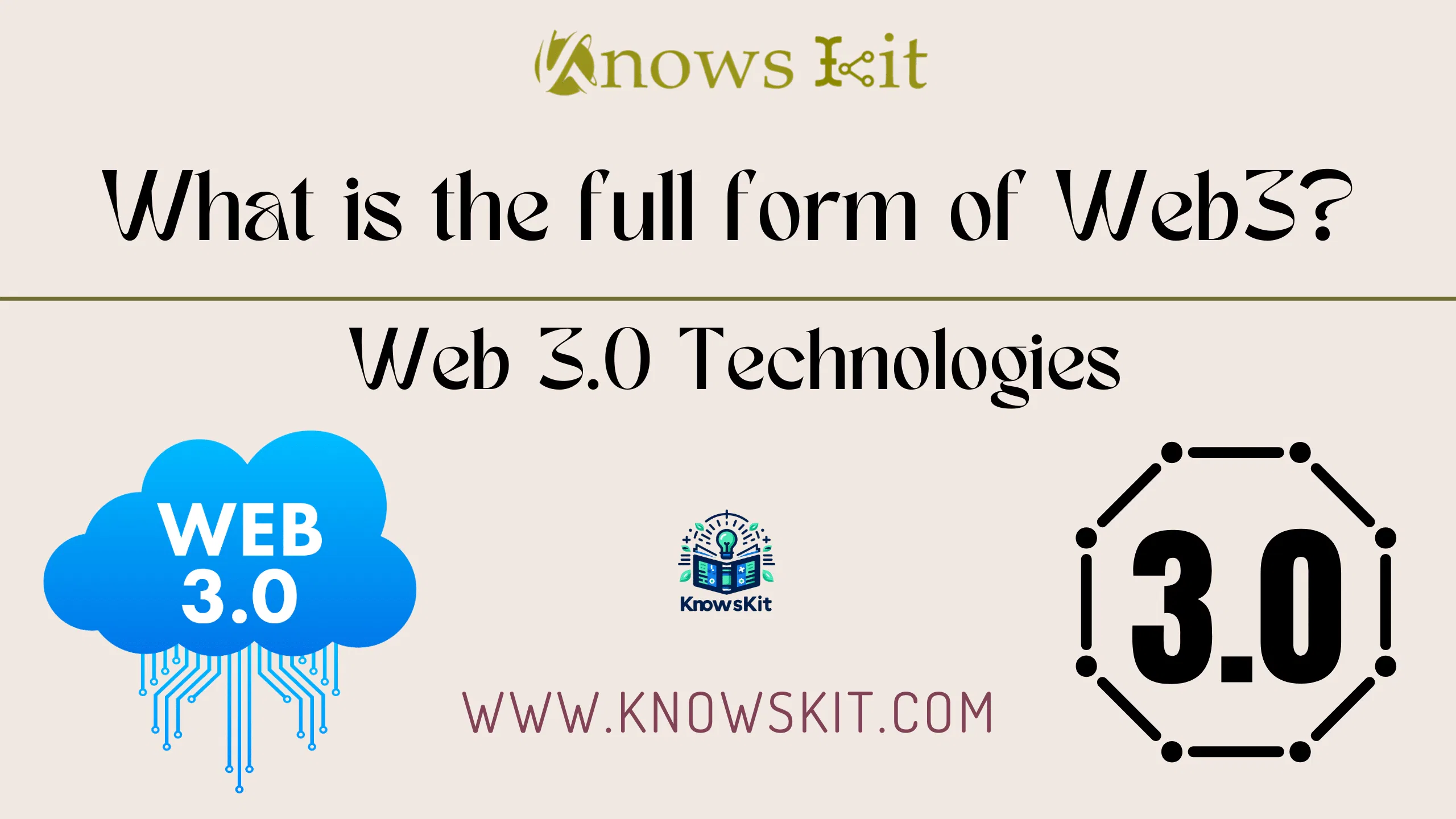 Web 3.0 技术：Web3