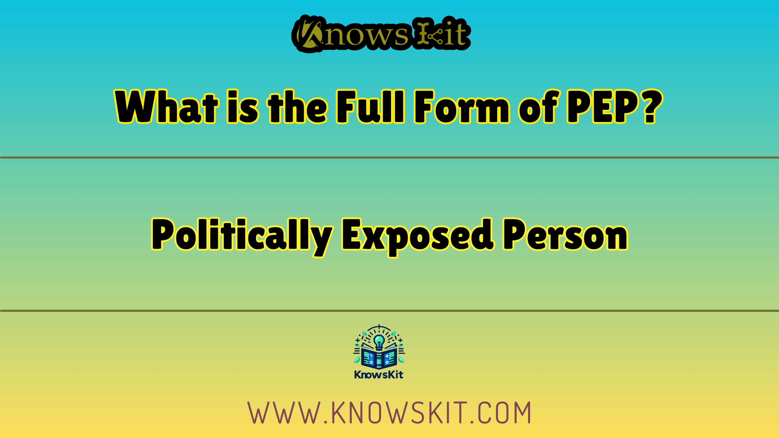 What is the Full Form of PEP