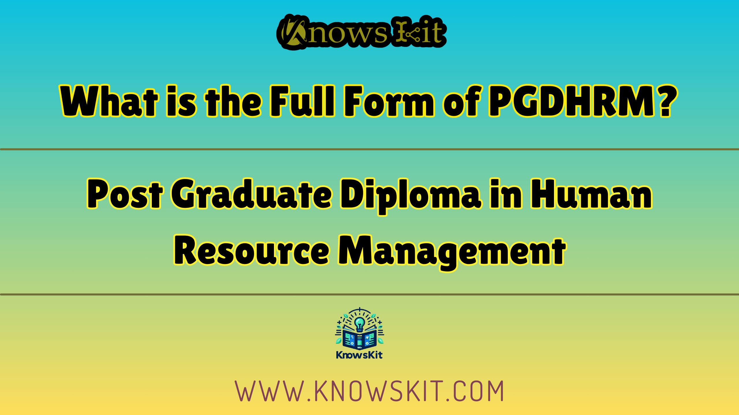 PGDHRM 的全称是什么？