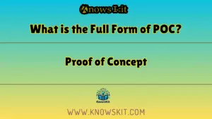 What is the Full Form of POC