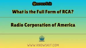 什么是 RCA 的全称