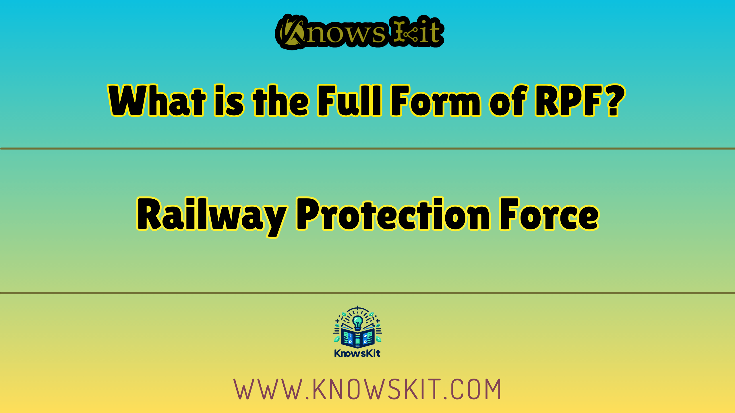 What is the Full Form of RPF