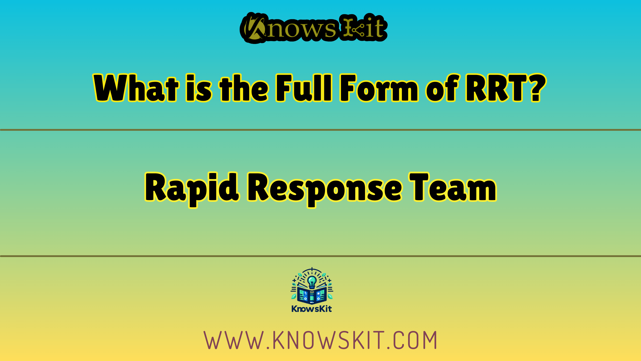 什么是 RRT 的全称