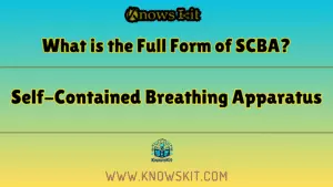 什么是 SCBA 的完整形式