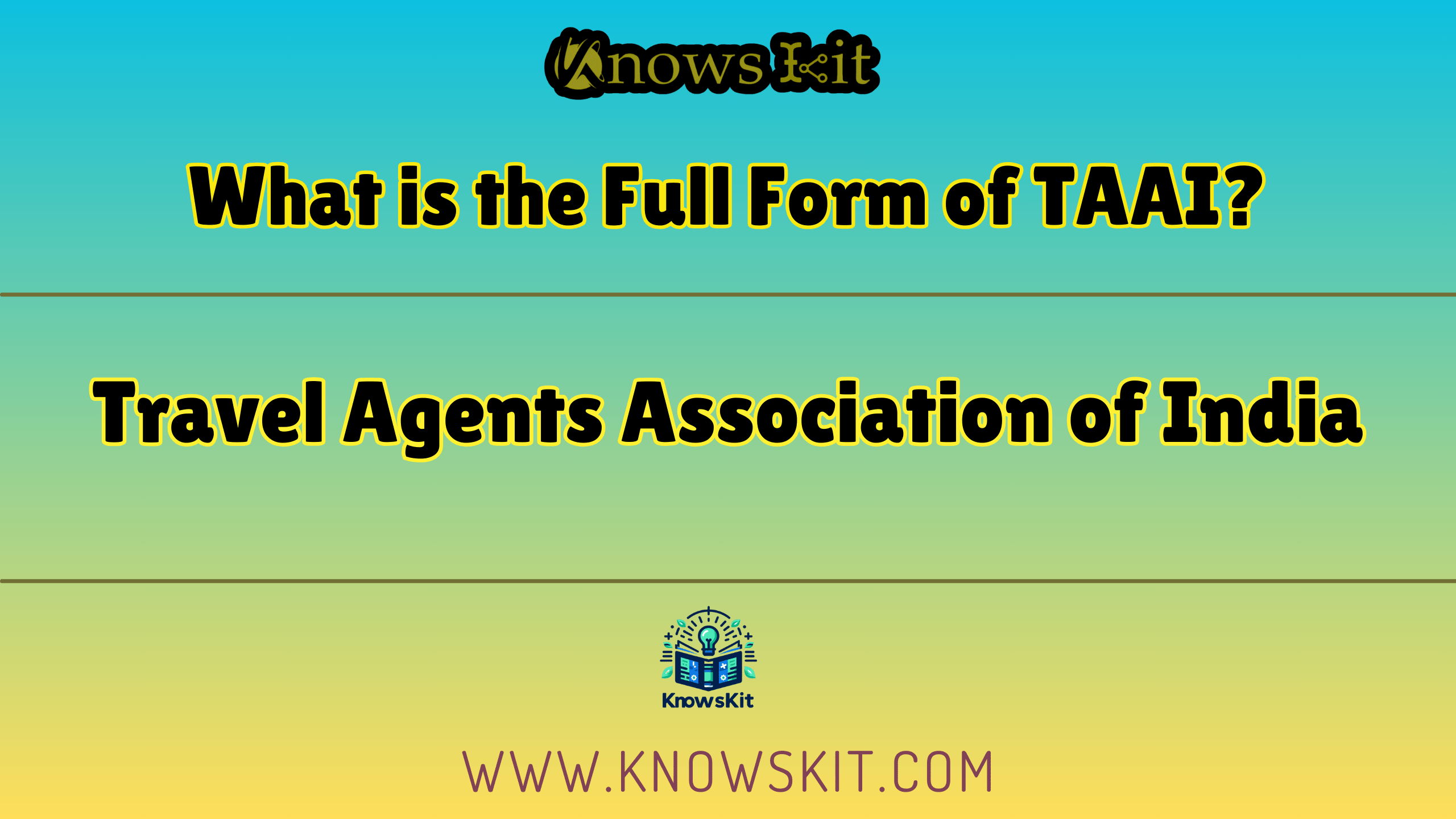 Что такое полная форма TAAI
