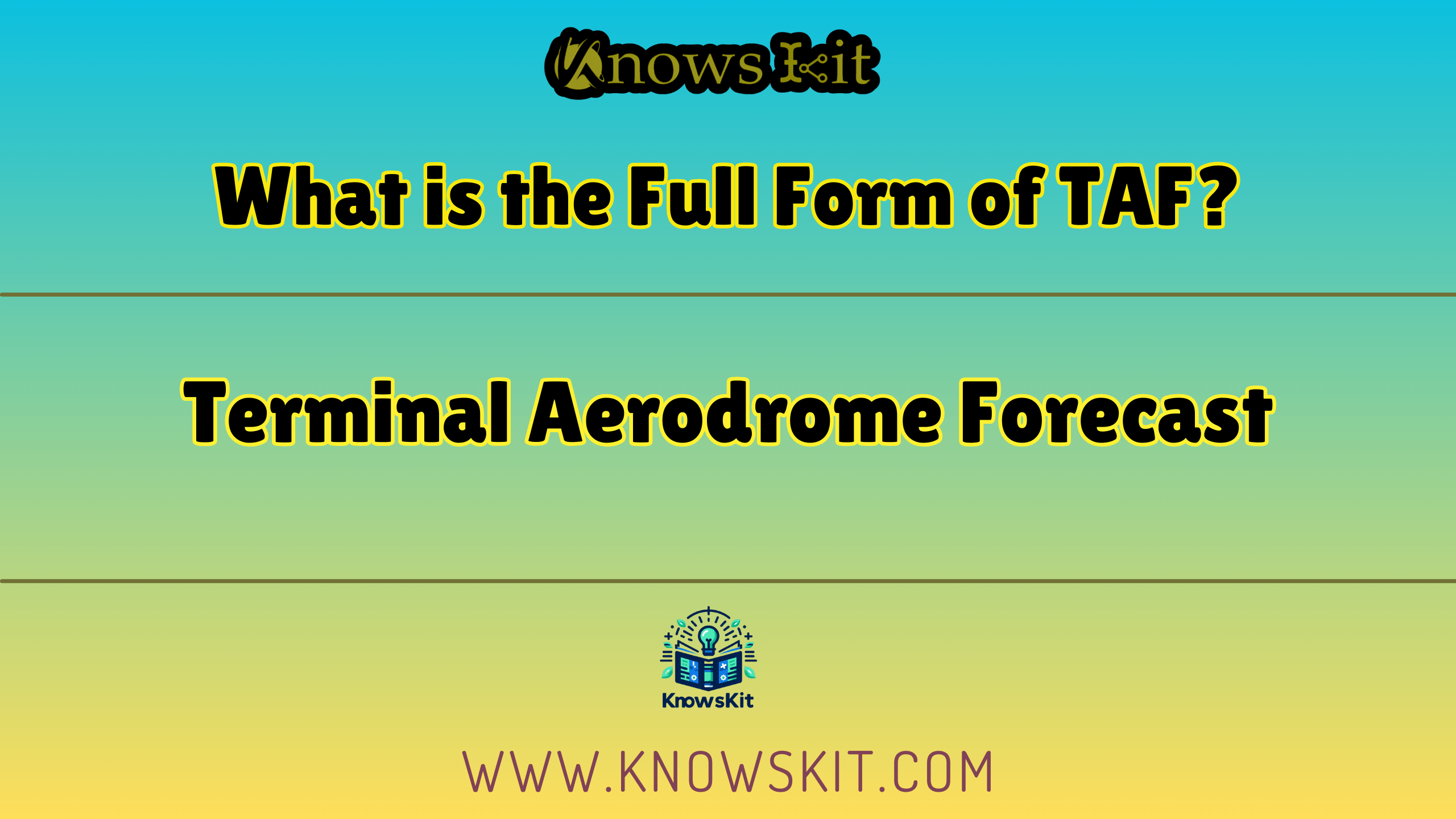 TAF 的全称是什么？