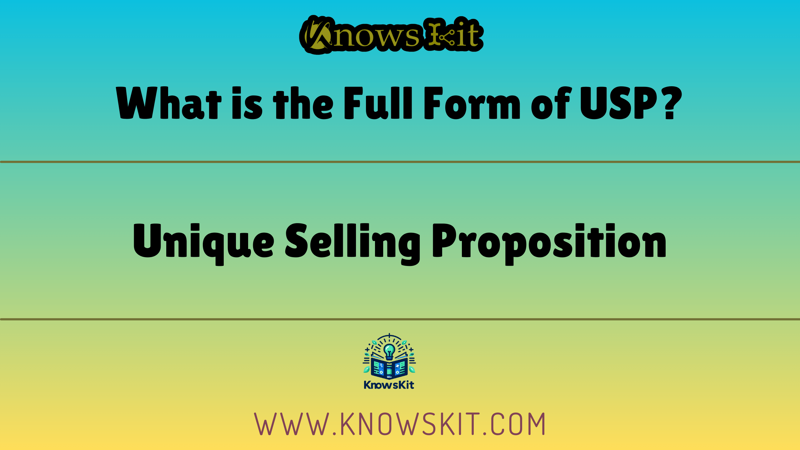 USP 的全称是什么？
