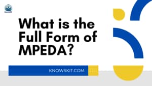 MPEDA 的全称是什么？