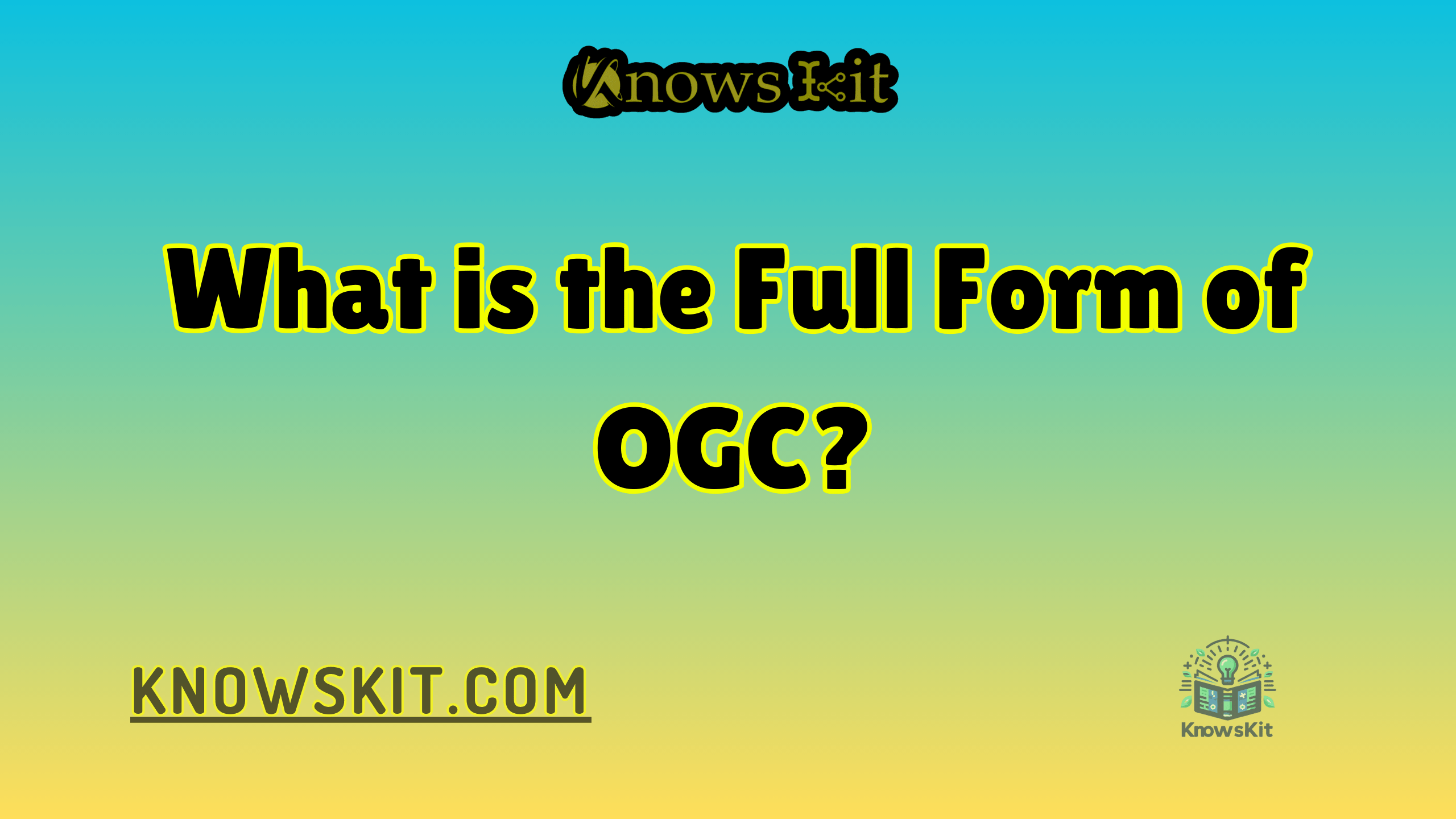 Что такое полная форма OGC?