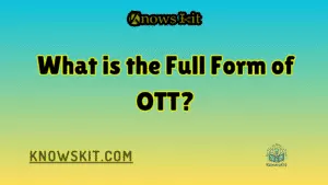 OTT 的全称是什么？