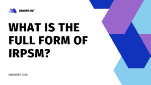IRPSM 的全称是什么？