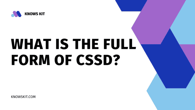 CSSD 的全称是什么？