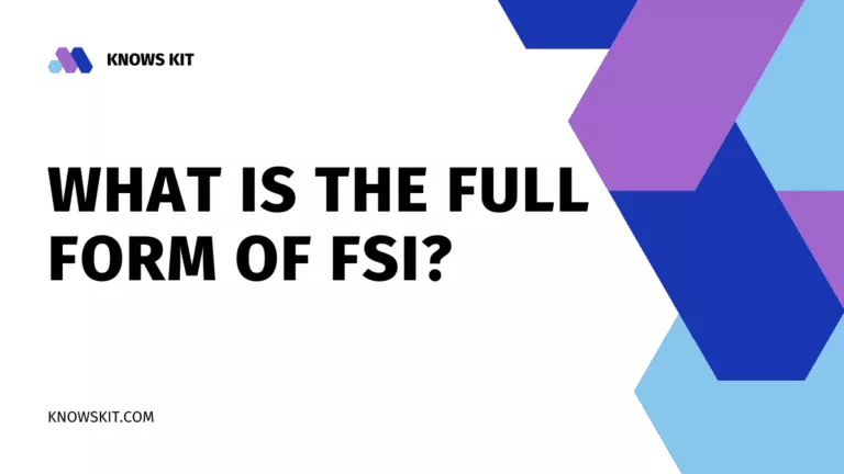 Quelle est la forme complète de l'ISF ?