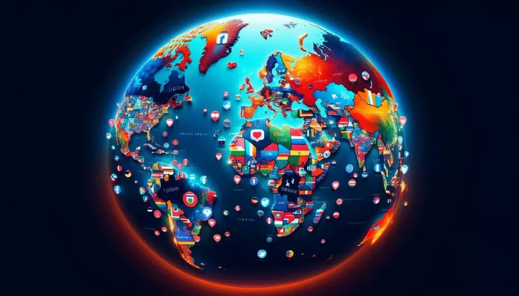Carte mondiale montrant la diversité des lois sur la protection de la vie privée dans les médias sociaux