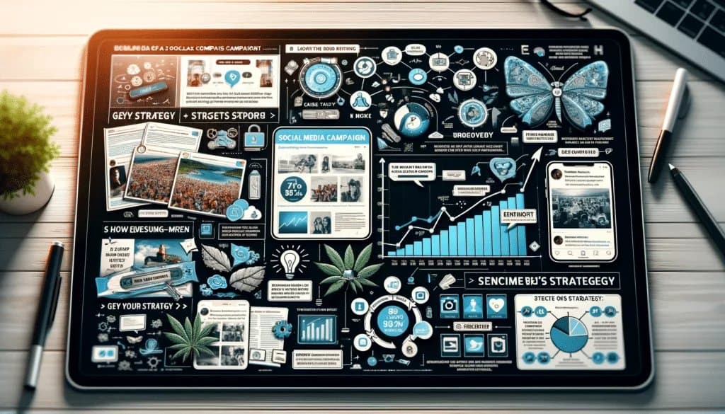 Étude de cas d'une campagne réussie dans les médias sociaux.