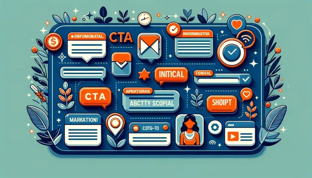 Various Call-To-Action strategies in social media posts for effective lead generation.