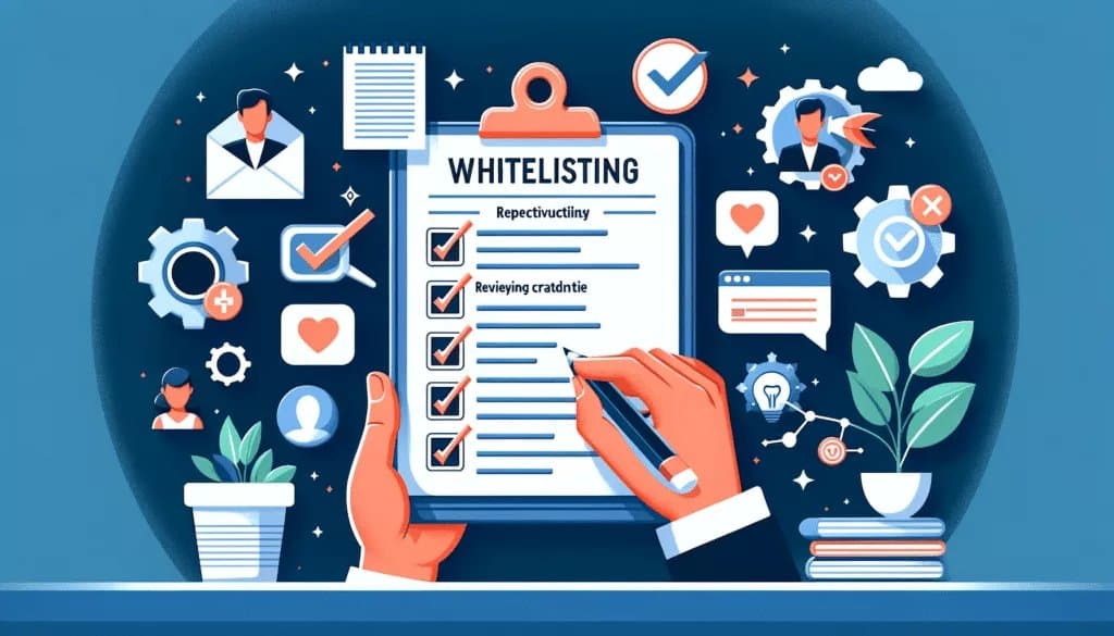 Liste de contrôle et stratégies pour une mise en liste blanche efficace sur les médias sociaux.