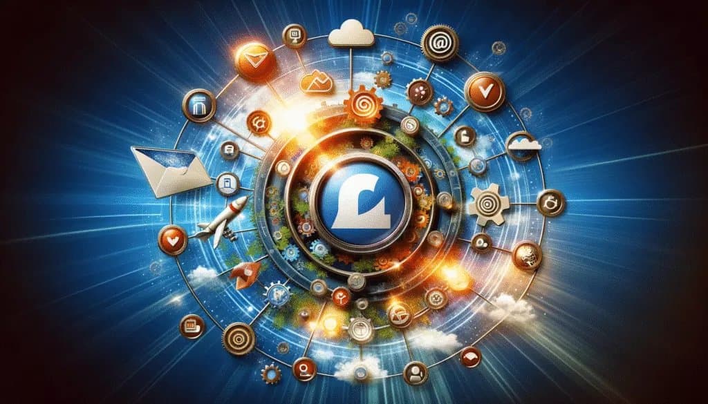 Harmonious integration of various digital marketing channels, including social media, email, and content marketing