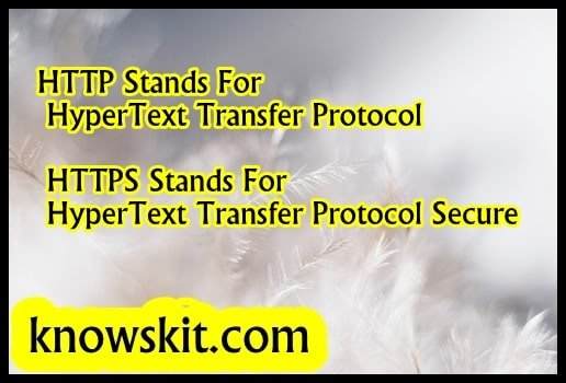 Http Stands For