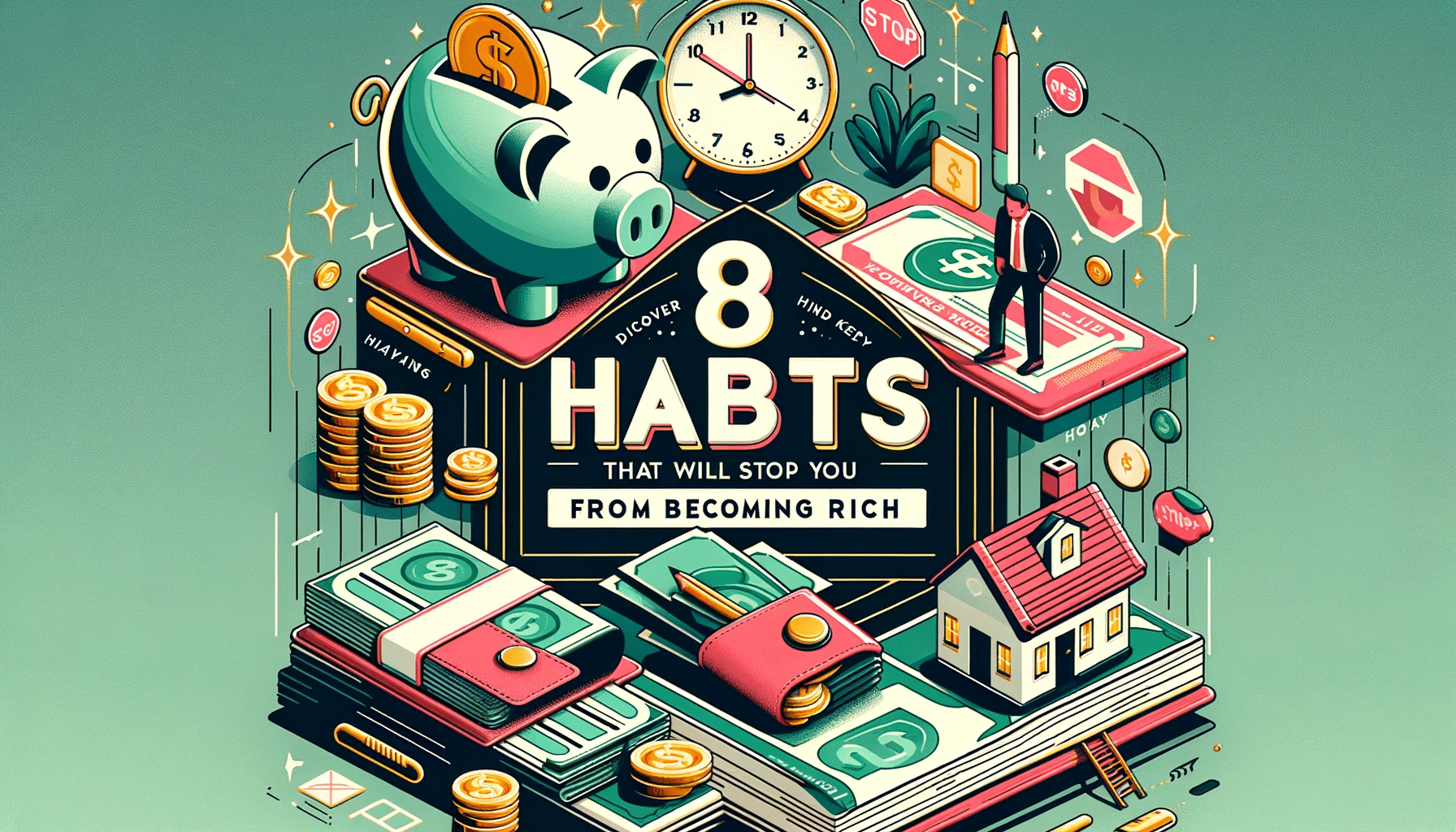 8 Habits That Will Stop You From Becoming Rich. 1 Becoming Rich,How to Become rich Fast,Big & rich