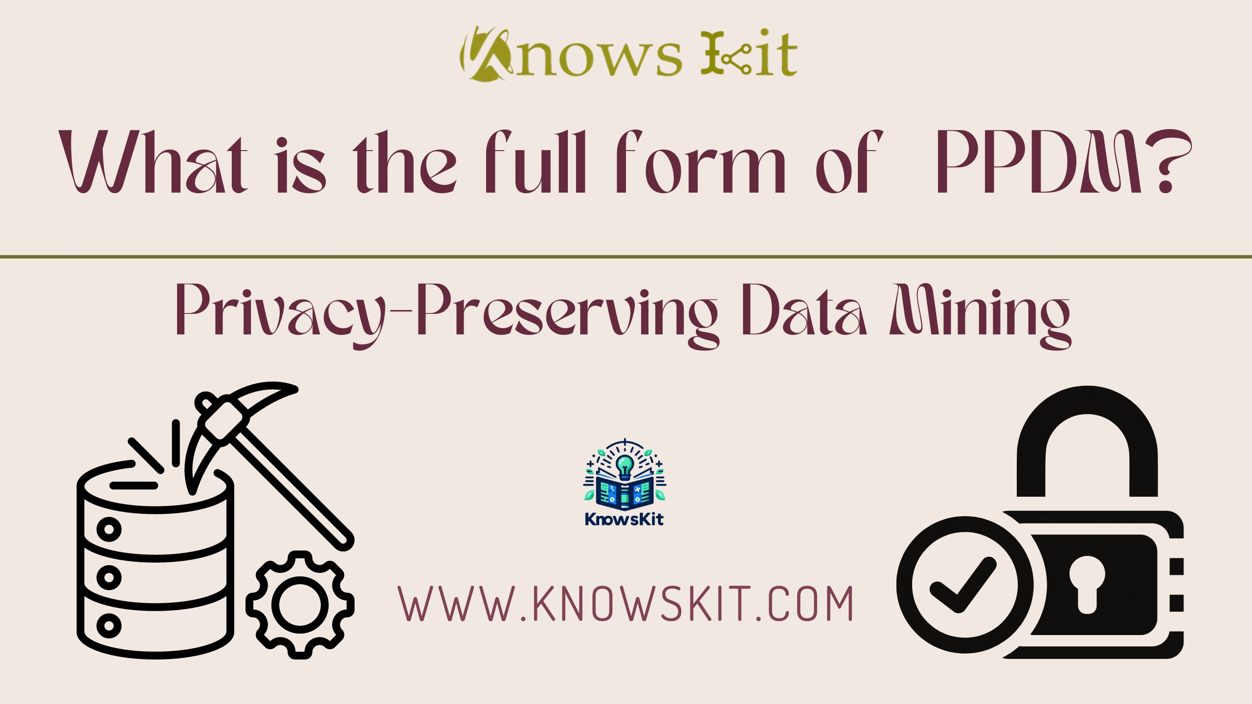 What is the Full Form of PPDM ? 1 PPDM: Privacy-Preserving Data Mining