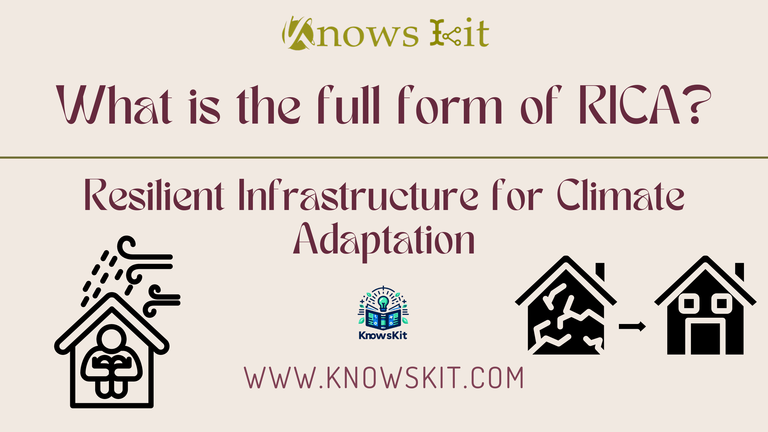 RICA: Resilient Infrastructure for Climate Adaptation
