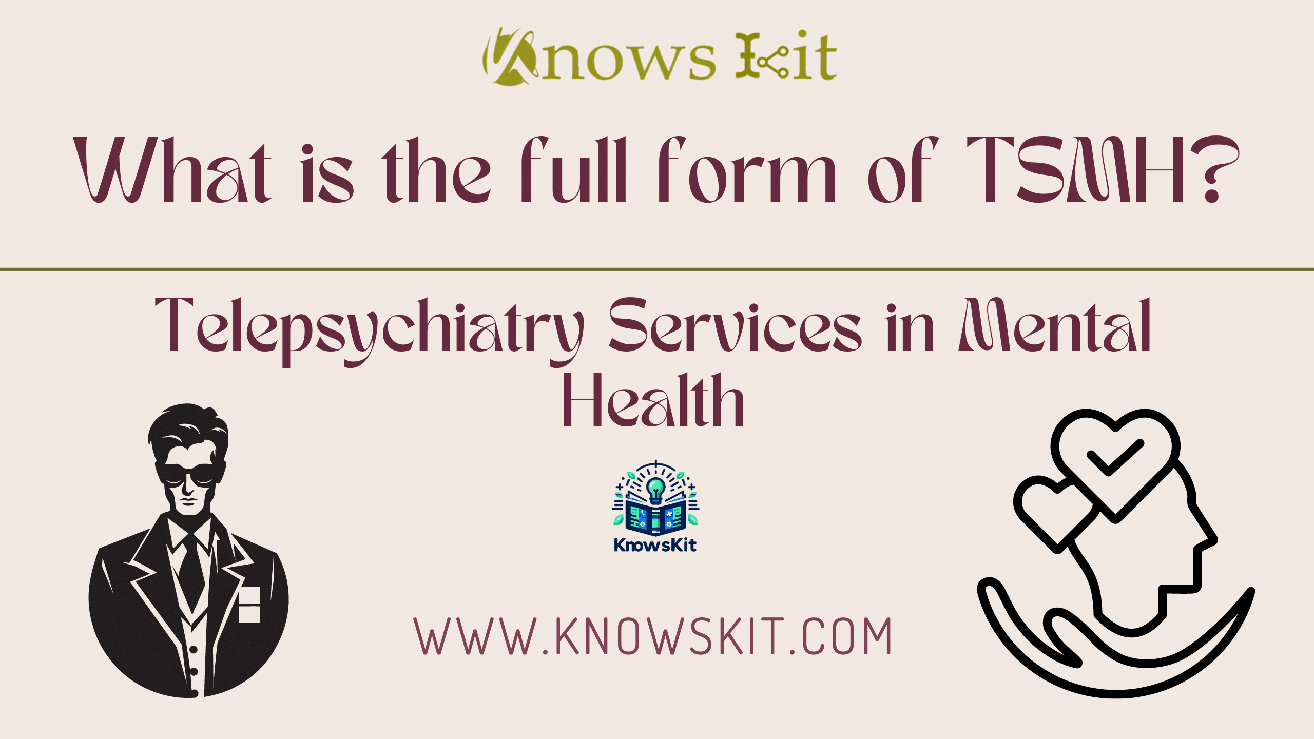 What is the Full Form of TSMH ? 1 TSMH : Телепсихиатрические услуги в области психического здоровья